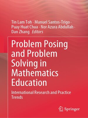 cover image of Problem Posing and Problem Solving in Mathematics Education